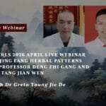 2026 Live Webinar on Jing Fang Herbal Patterns